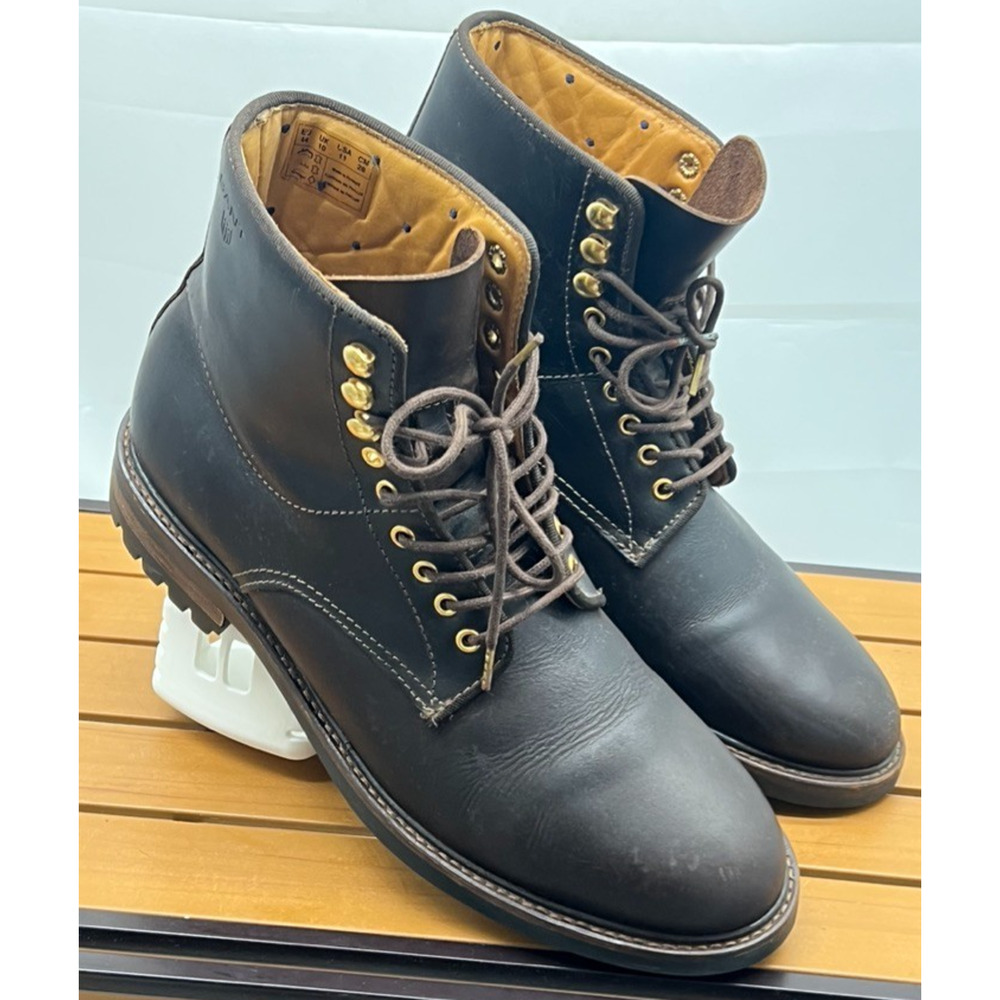 GANT - Boggar, Lace up Ankle Boots, Real Leather, Made in Portugal 44 / US 11